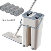 Floor Microfiber Mop with Bucket
